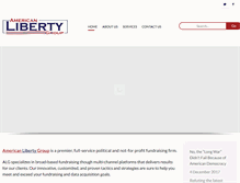 Tablet Screenshot of americanlibertygroup.com